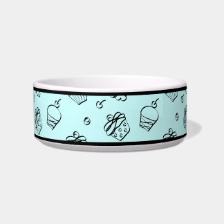 Kuchen-Kontur-Haustier-Schüssel Napf