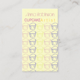 Kuchen-Künstler Visitenkarte