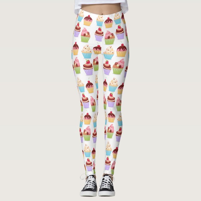 Kuchen-Leggings Leggings (Vorderseite)