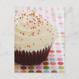 Kuchen mit Sprinklen Postkarte