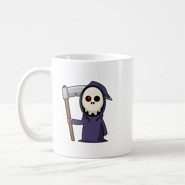 Kuchen oder Tod? Funny Coffee Tasse (Links)