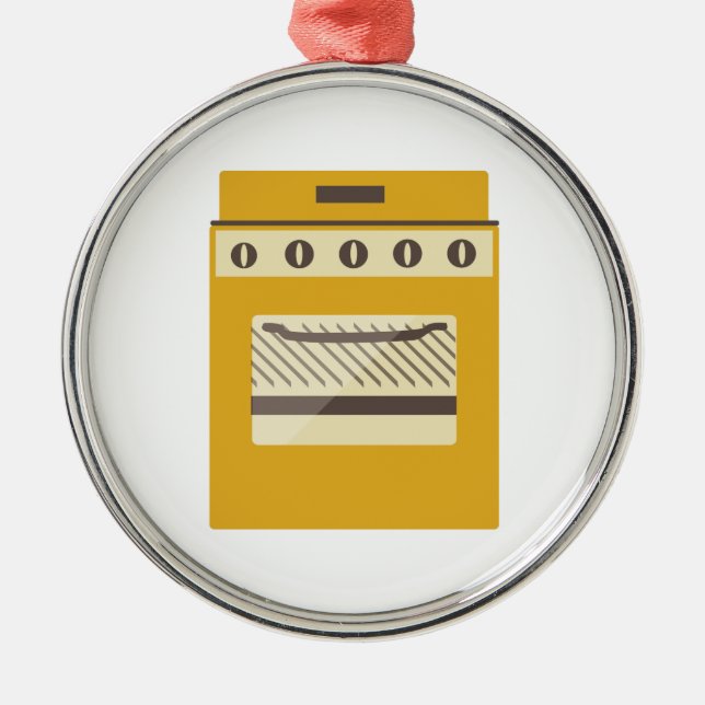 Küchen-Ofen Ornament Aus Metall (Vorne)