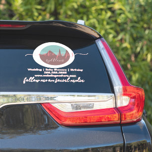 Kuchen-Pop-Logo-Bäckerei-Geschäft-Auto-Aufkleber Aufkleber