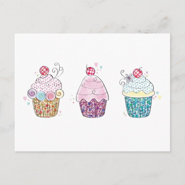 Kuchen! Postkarte (Vorderseite)