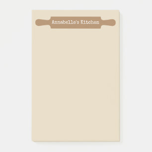 Küchen Rolling Button Personalisieren Post-it Klebezettel