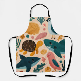 Küchen-Schürze mit All-Over-Druck-Geschenk für Küs Schürze