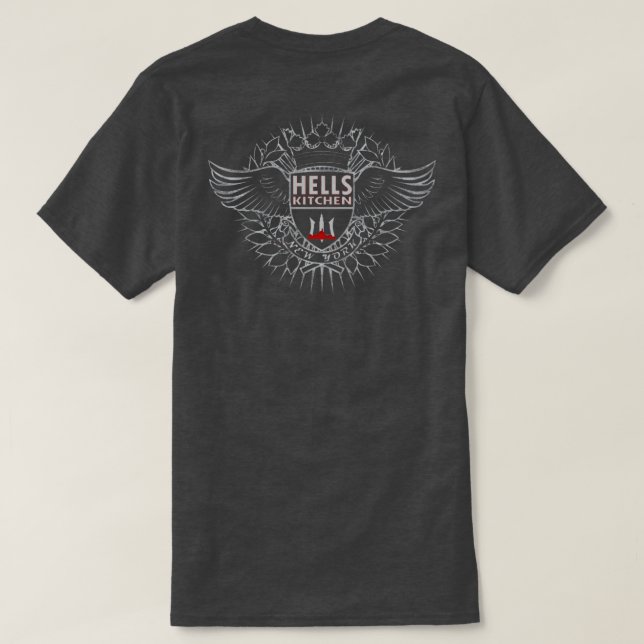 Küchen-Shirt der Hölle T-Shirt (Design Rückseite)
