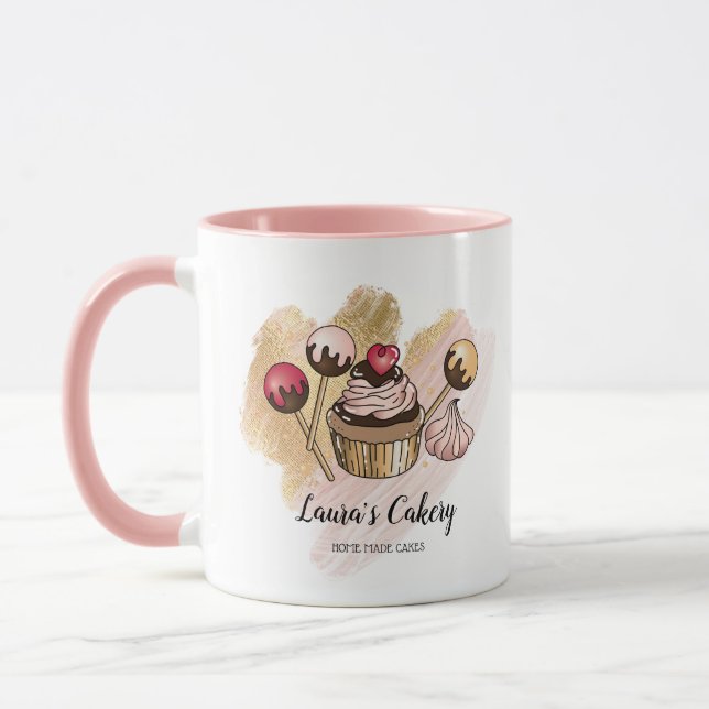 Kuchen & Süßigkeiten Cupcake Zuhause Bäckerei Trop Tasse (Links)