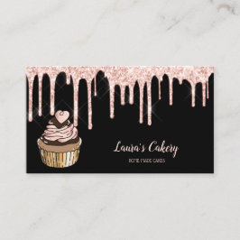 Kuchen & Süßigkeiten Cupcake Zuhause Bäckerei Trop Visitenkarte