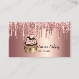 Kuchen & Süßigkeiten Cupcake Zuhause Bäckerei Trop Visitenkarte