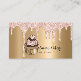 Kuchen & Süßigkeiten Cupcake Zuhause Bäckerei Trop Visitenkarte