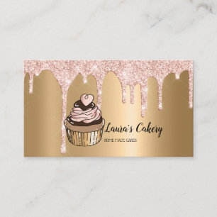 Kuchen & Süßigkeiten Cupcake Zuhause Bäckerei Trop Visitenkarte