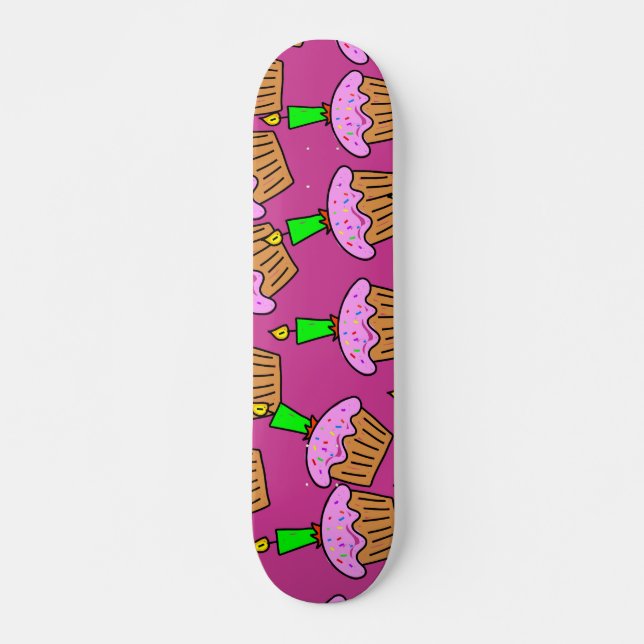 Kuchen-Tapete Skateboard (Vorne)