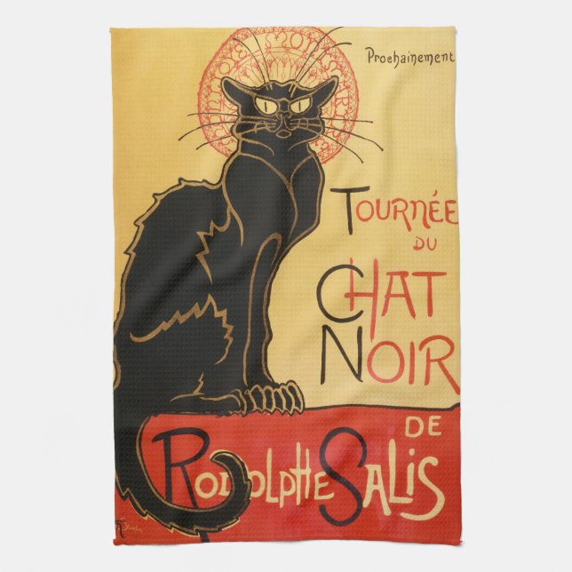 Küchen-Tuch Le Chat Noir Küchentuch (Vertikal)