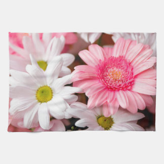 Küchen-Tücher - Gänseblümchengerbera-Blumen Küchentuch