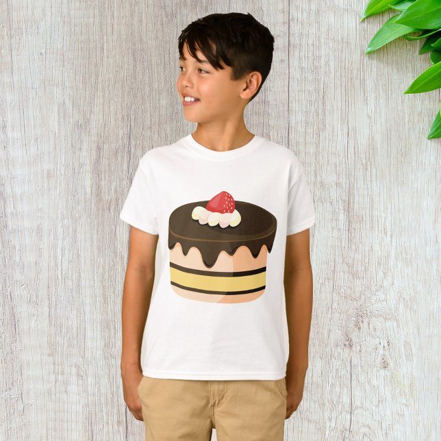 Kuchen und Erdbeere T-Shirt (Von Creator hochgeladen)