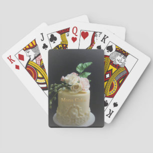 Kuchen und Karten gehen formal Spielkarten