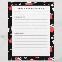 Kuchen und Kochrezepte Beilage | Schwarze und rote