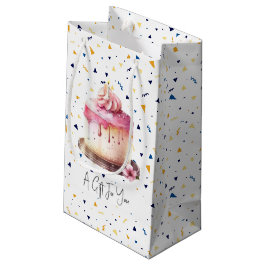 Kuchen und Konfetti-Geschenktasche Kleine Geschenktüte