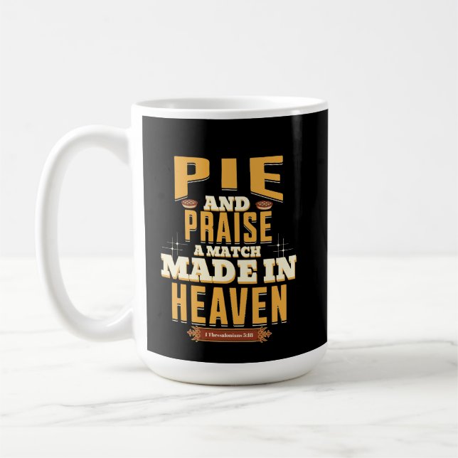 Kuchen und Lob - Ein Spiel im Himmel" - 1 Thes Kaffeetasse (Links)