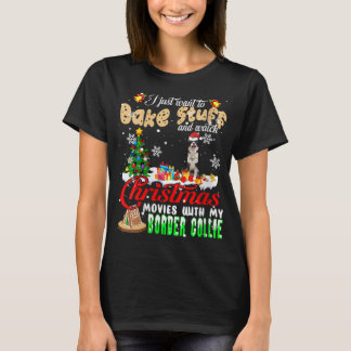 Kuchen und Weihnachtsfilme mit meinem Bord ansehen T-Shirt
