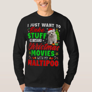 Kuchen und Weihnachtsfilme mit meinem Malz ansehen T-Shirt