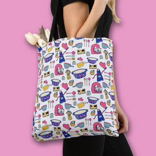 Küchen Utensil Koch Kochkuchengebäck Muster Tasche