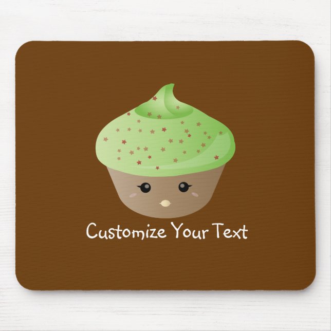 Kuchen-Verrücktheit Mousepad (Vorne)