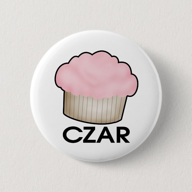 Kuchen-Zar Button (Vorderseite)