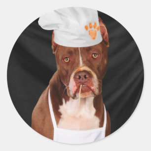 Küchenausschuß der Hölle Runder Aufkleber