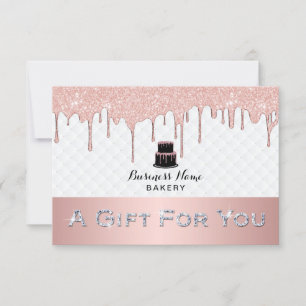 Kuchenbackerei Rose Gold Tropfen Konditorei Koch