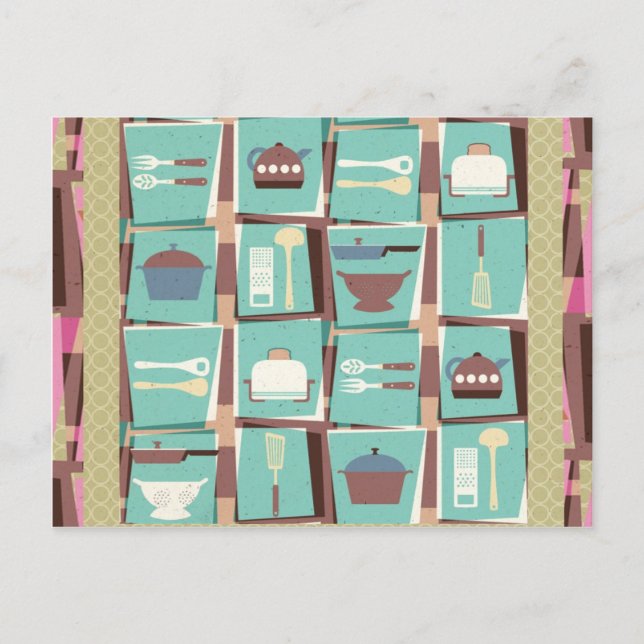 Küchenclub Postcard (oder Rezept Card) Postkarte (Vorderseite)