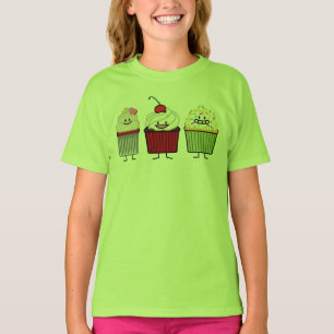 Kuchenfamilienzuckerglasur besprüht T-Shirt