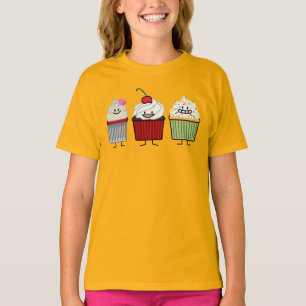 Kuchenfamilienzuckerglasur besprüht T-Shirt