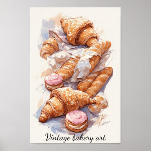 Küchengebäck Poster