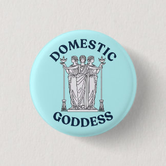 Küchengöttin Hekate / Heccous lustiges Button Abze