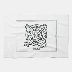 Küchenhandtuch mit Innenlogo-Design Geschirrtuch