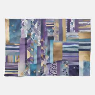 Küchenhandtuch mit Patchwork Geschirrtuch