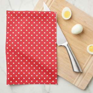Küchenhandtuch mit Polka-Punkten Geschirrtuch