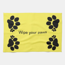 Küchenhandtuch - Wischen Sie Ihre Pfauen ab v2 Geschirrtuch