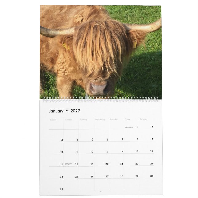 Küchenkalender Kalender (Jan 2027)