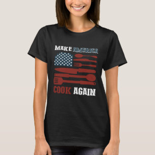 Küchenkoch Kulinarikschule Amerika Küchenchef T-Shirt