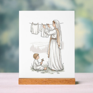 Küchenmadonna Acrylschild