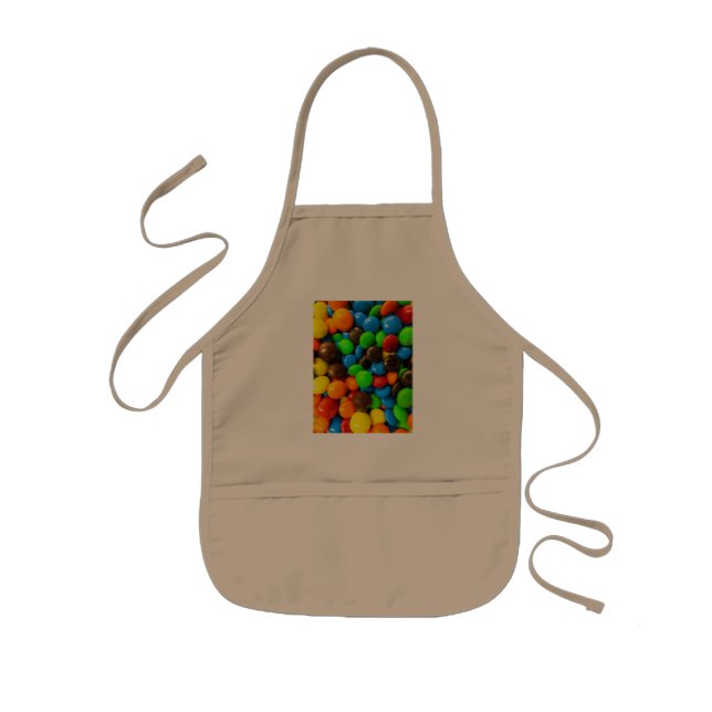 Küchenmode Candy.Farblich und süß Kinderschürze (Vorne)