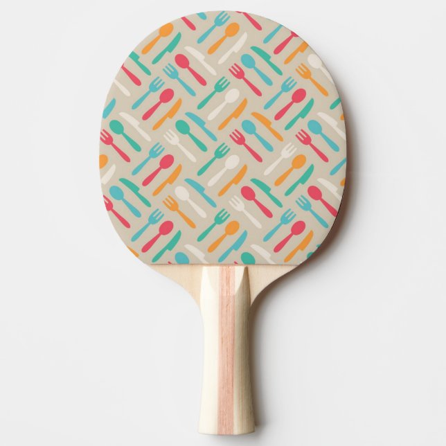 Küchenmuster 3 tischtennis schläger (Vorderseite)
