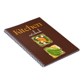 Küchennotizbuch für Rezepte, Notizen und Essenspla Notizblock