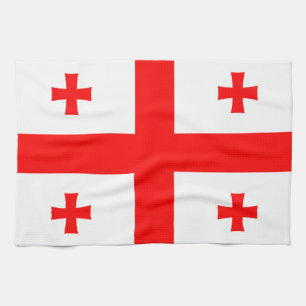 Küchentuch mit Fahne in Georgien