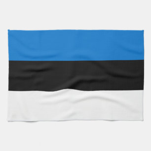 Küchentuch mit Flagge Estlands