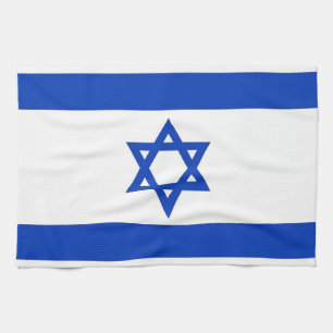 Küchentuch mit Flagge Israels