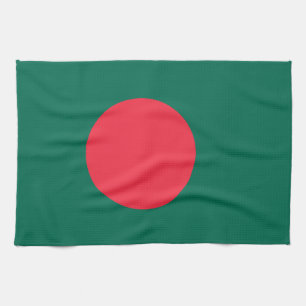 Küchentuch mit Flagge von Bangladesch